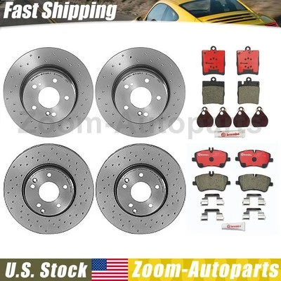 Kit pastillas freno trasero delantero Brembo cerámica para Mercedes-Benz C240 2003-2005 Foto 1 de 4