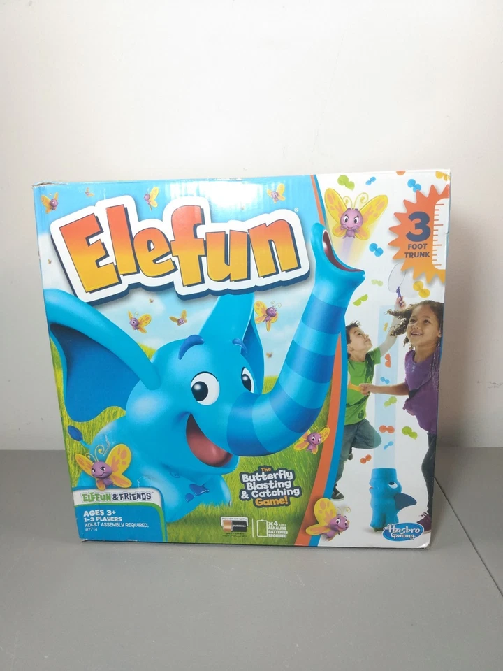 Hasbro Elefun Game Classic Elephant Butterfly Chase Fun Kids 3+ NEW DAMAGED BOX - Image 1 of 4