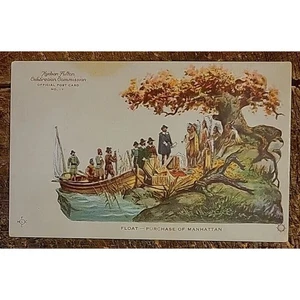 Celebración de Hudson Fulton 1909, flotador - Compra de postal de Manhattan - Imagen 1 de 2
