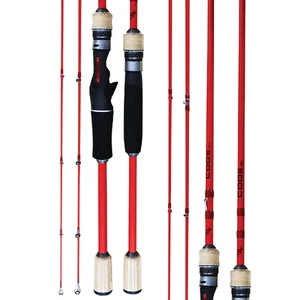 13 Fishing - Code Red Travel Spin Rod 6'0" Ultra Light 1-3kg Fast 4pc - CRTS-604 - Picture 1 of 1