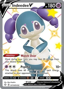 ✨ Indeedee V SV114/SV122 – Shining Fates Shiny Rare – Pokémon TCG - Picture 1 of 1