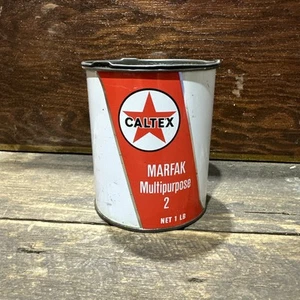 Caltex Marfak Multipurpose Grease 1 Lb Vintage 1960’s Australian - Picture 1 of 7
