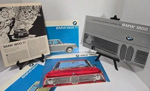 BMW 1800 Sales Brochure and 1800 Ti Hand-outs Lot Of 5 BMW 1965? - Picture 1 of 19