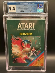 Atari 2600 - Berzerk 9.4 A+ - Very Rare High Grade - Sealed - New - CGC - Picture 1 of 5