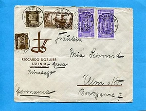 1934 DECENNALE c.10 + IMP.c.10 +c.5 + ANNO SANTO c.50 x 2 x la GERMANIA (217803) - Imagen 1 de 1