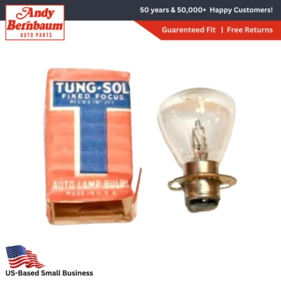 Bombilla de faro de 6 voltios para camioneta Dodge DeSoto Chrysler Dodge Plymouth Tung-Sol 1935. Foto 1 de 4