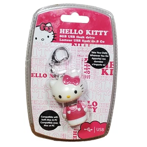Hello Kitty 8GB USB Stick Flash Drive Keychain (Mac & PC Compatible) 2013 Sanrio - Picture 1 of 5