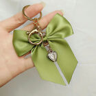 Ribbon Large Bow Keychain Gifts Women Phone Bag Silk Pendant Car Key Holder _co