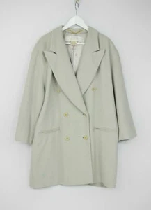 Escada Angora Wool Double Breasted Coat, EU 42, US 12, UK 16 - Picture 1 of 8