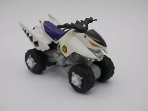 Bandai Power Rangers White Dino Thunder ATV Vehicle - Picture 1 of 9