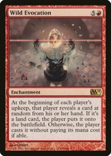 1x FOIL Wild Evocation M11 Core #160 MTG Magic English NM/Unplay rare R card