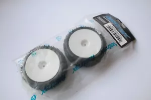 Fastrax 1/10th Buggy Front Wheels & Tyres - FAST0044 12mm Hex - Picture 1 of 1