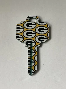 ILCO NFL Green Bay Packers Logo House Key Blank SC1 - Picture 1 of 2