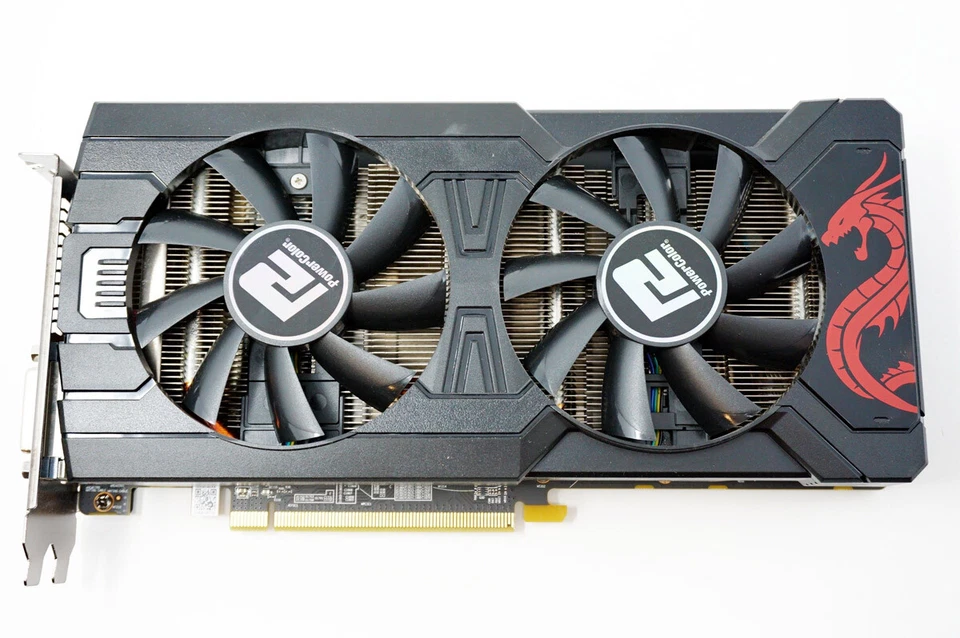 Powercolor Radeon RX 570 4GB Red Dragon GPU | 1yr Warranty, Fast Ship! - Image 1 of 4