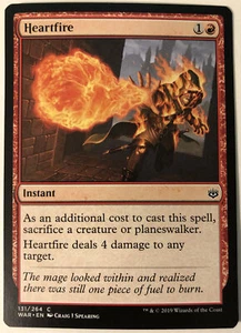 MTG Heartfire War of the Spark 131/264 Regular Common - Picture 1 of 1