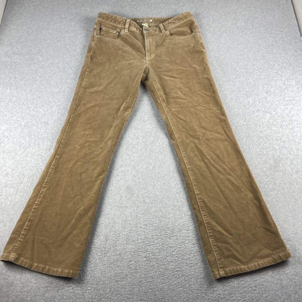 Vintage Polo Jeans Company Ralph Lauren Pants 8 (30x31) Tan Corduroy Stretch - Image 1 of 4