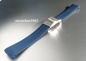 Davosa * Uhrenarmband * Argonautic Kautschuk Band * blau * 22 mm - Picture 1 of 5