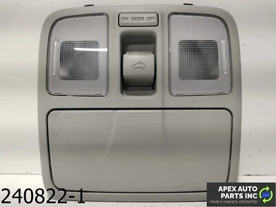 Hyundai Tucson 2012 fabricante de equipos originales 2,4 L techo consola superior luz techo corredizo interruptor almacenamiento Foto 1 de 4