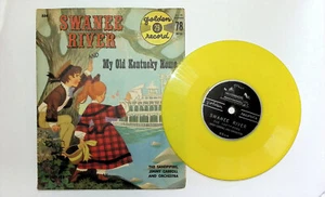 Goldene Schallplatte - Swanee River and My Old Kentucky Home 78 U/min - Bild 1 von 3