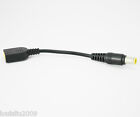 50pc 7.9x5.5mm Male To Square Female Laptop DC Adapter Cable For Lenovo ThinkPad