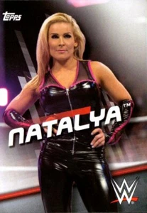 Tarjeta de lucha libre 2016 Topps WWE Divas Revolution #28 Natalya - Imagen 1 de 2