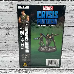 Marvel Crisis Protocol Nick Fury Sr & Howling Commandos - Picture 1 of 6