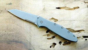 1660TGRYST Kershaw Random Leek Discontinued pocket knife S30V Blade New Blem - Picture 1 of 3