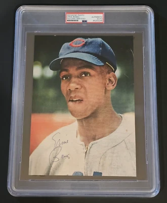Foto revista firmada por Ernie Banks - Salón de la Fama - Chicago Cubs - PSA Foto 1 de 4