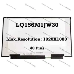 LQ156M1JW30 15.6" Screen LCD New LED 1920X1080 Display IPS EDP 40 Pins Digitizer - Picture 1 of 1