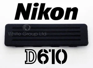 ORIGINAL NIKON D610 BOTTOM CONTACT TERMINAL RUBBER COVER CAP LID REPAIR PART - Picture 1 of 1