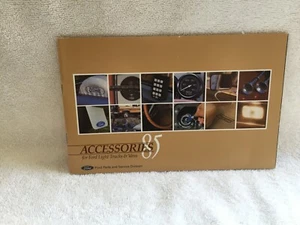1985 FORD LIGHT TRUCK & VANS ACCESSORIES CATALOG BROCHURE "NOS" - Bild 1 von 4