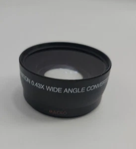 Vivitar HD4 MC AF High Definition 0.43X Wide Angle Converter Lens 58mm - Picture 1 of 5