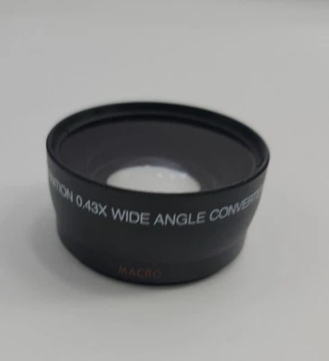 Vivitar HD4 MC AF High Definition 0.43X Wide Angle Converter Lens 58mm - Image 1 of 4