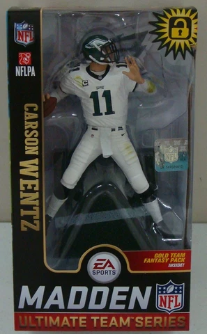 CARSON WENTZ #11 PHILADELPHIA EAGLES EA SPORTS NFL MADDEN 19 IN STOCK Cover