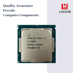 Intel Core i3-9300T CPU - Socket LGA 1151 4 Cores 4 Threads 3.2 GHz (3.8 GHz Tur - Picture 1 of 7
