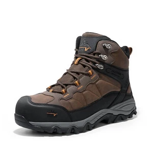 Men's Safety Steel Toe Shoes Work Boots Industrial Anti-Slip Waterproof Boots - Picture 1 of 10