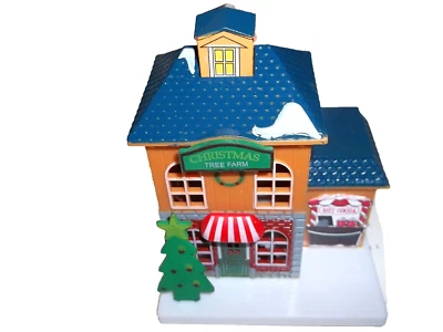 Cobblestone Corners 2024 Christmas Village TREE FARM Building-NEW FOR 2024! - Image 1 of 3
