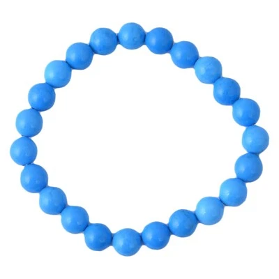 Turquoise Natural Crystal Energized Handcrafted Bracelet Unisex Healing Gift 8mm - Image 1 of 4