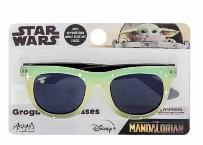 Star Wars Disney The Mandalorian Kids Grogu Green Sunglasses Baby Yoda - Image 1 of 4