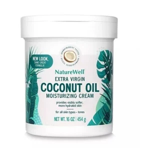 Naturewell Extra Virgin Coconut Oil Moisturizing Cream (16 Oz.) GREAT DEAL!! - Picture 1 of 9