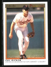 Cal Ripken 1991 O-Pee-Chee Premier #100 Baseball Card