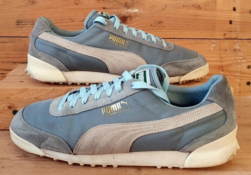 Puma Trimm Quick Low Textile Suede Trainers UK8 US9 EU42 364931 02 Blue