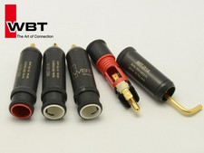 4 pcs WBT-0114Cu Nextgen RCA connector plug