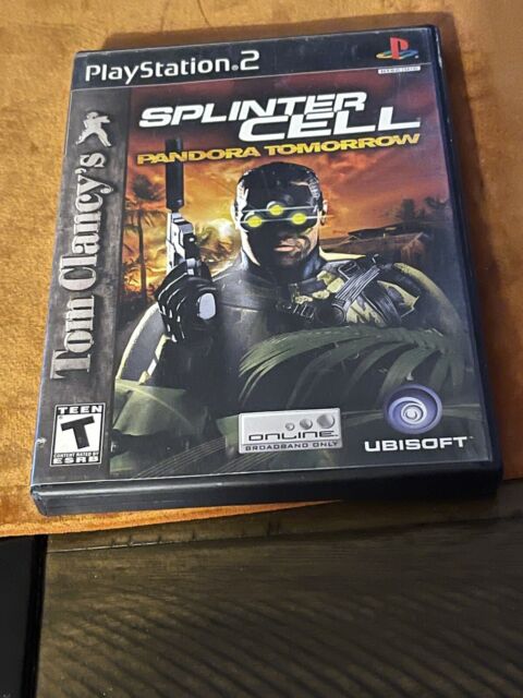 Jogo Splinter Cell chaos theory ps2 ( tiro )