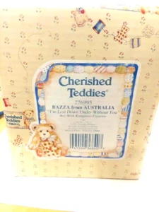 Cherished Teddies BAZZA AUS AUSTRALIEN I'M LOST DOWN UNDER 276995 1997 DV82 Vintage - Bild 1 von 1