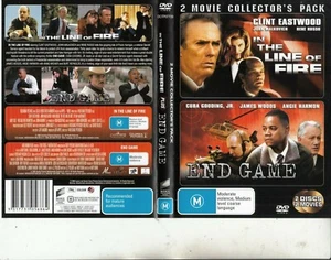 In The Line of Fire-1993 & End Game-2005-Sony Pictures-Movie SP-TMCP-2 DVD - Picture 1 of 1