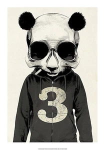 FANTASY KUNSTDRUCK Panda No 3 Hidden Moves - Bild 1 von 1