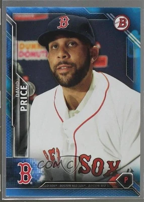 2016 Bowman Blue /150 David Price #92 - Image 1 of 2