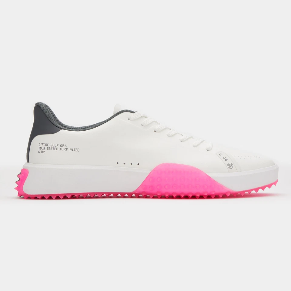 Nuevo Zapato de Golf G/Fore G.112.P.U Para Hombre Rosa Nieve/Knockout Talla 10.5 Mediano Foto 1 de 1