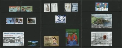 feroe 2025 PACK AÑO Europa Navidad espacio pájaro aviación piloto balonmano arte Foto 1 de 4